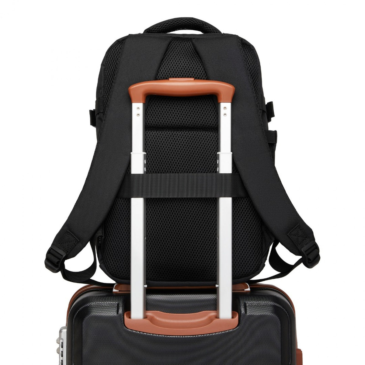 Kono Urban Smart 15L Carry-On Backpack - Black