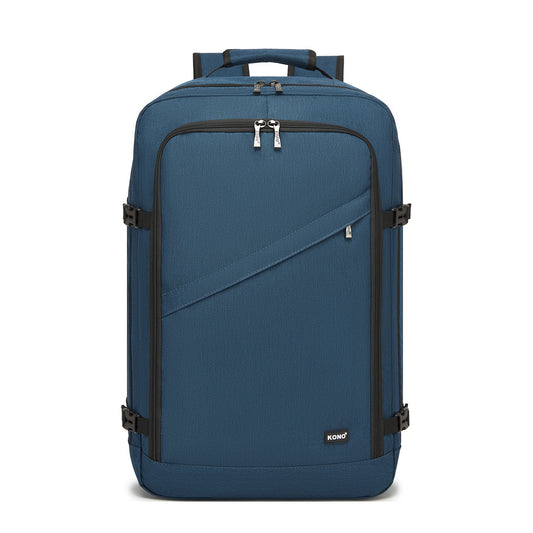 Kono 37L navy travel backpack product view