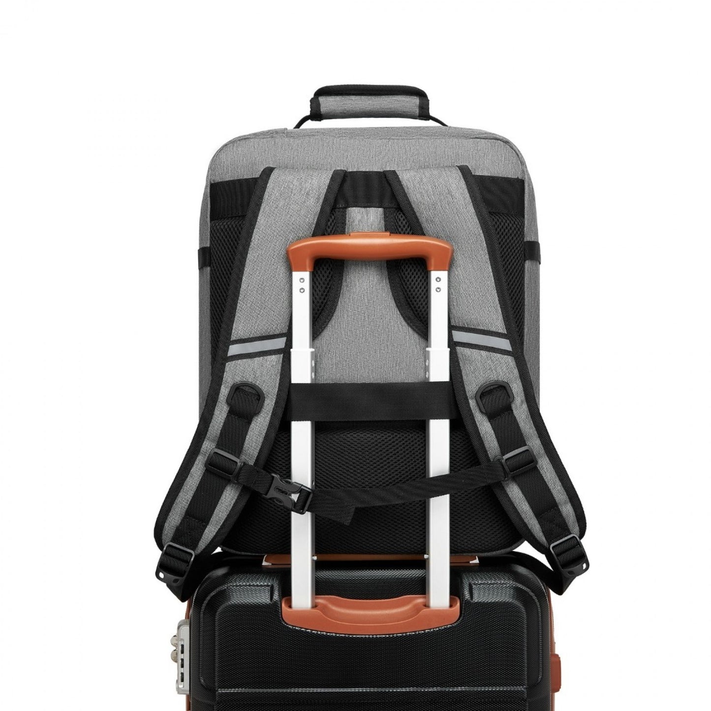 Kono medium grey travel backpack product view