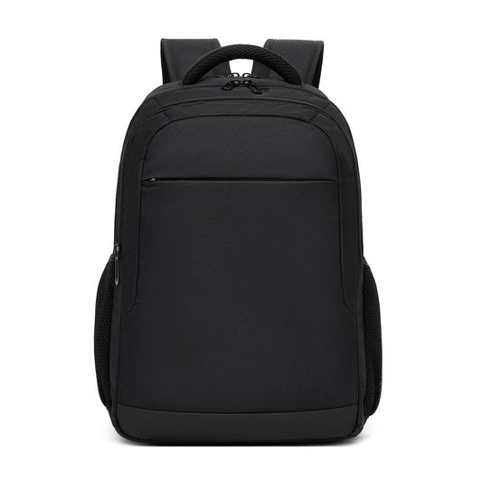 Trendy Laptop Backpack,Soft Padded,Practical,Organized Storage,Lightweight 15.6" Notebook Bag for Work, School & Travel (BPN2607) - Black
