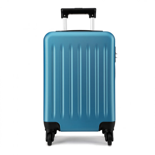 Kono ABS Hard Shell Luggage 4 Wheel Spinner Suitcase (K1872L) - Navy