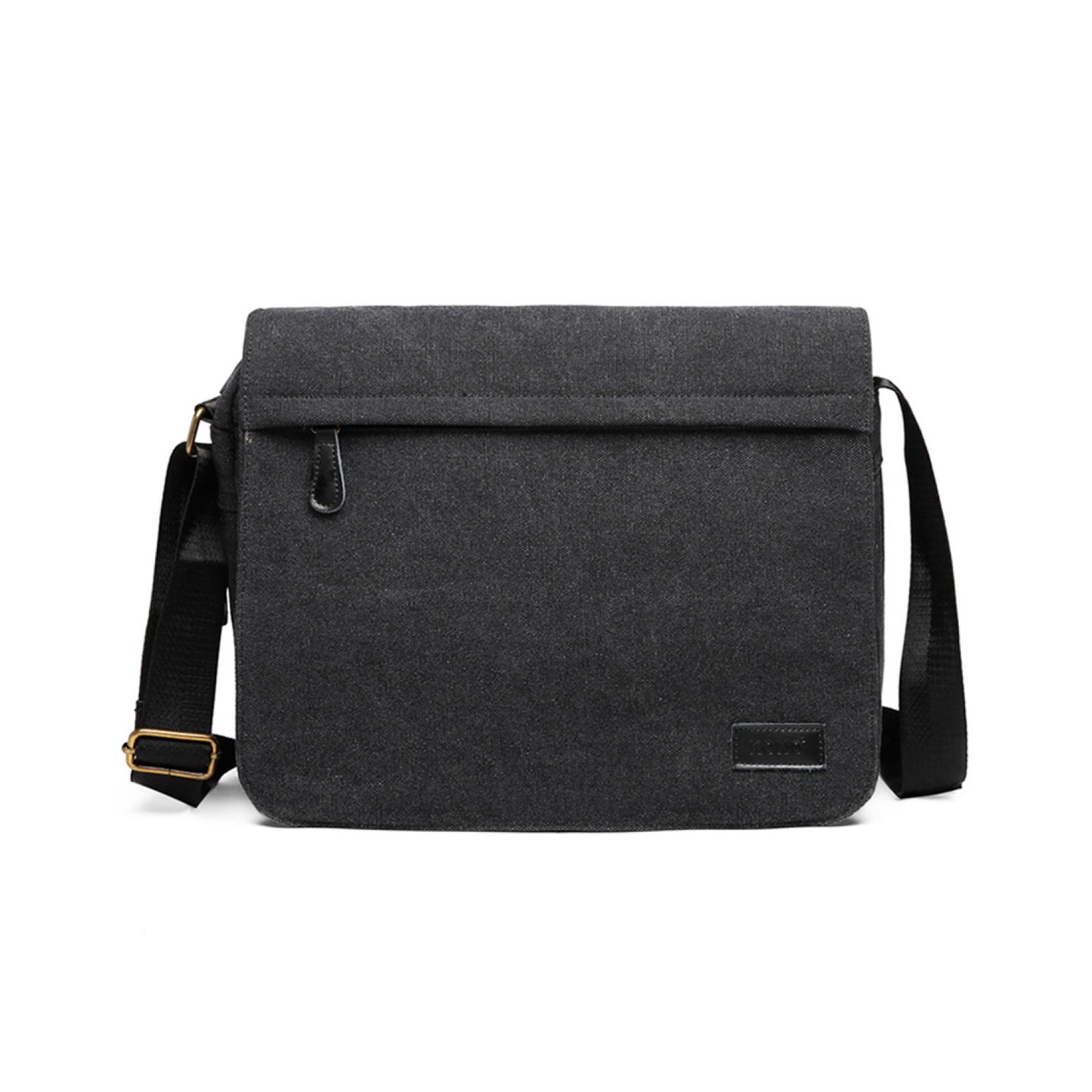 Miss Lulu Kono Classic Expanding Messenger Bag (LB1925) - Black