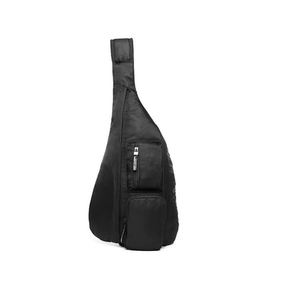 Miss Lulu Casual Single Strap Sling Backpack (LB1934) - Black