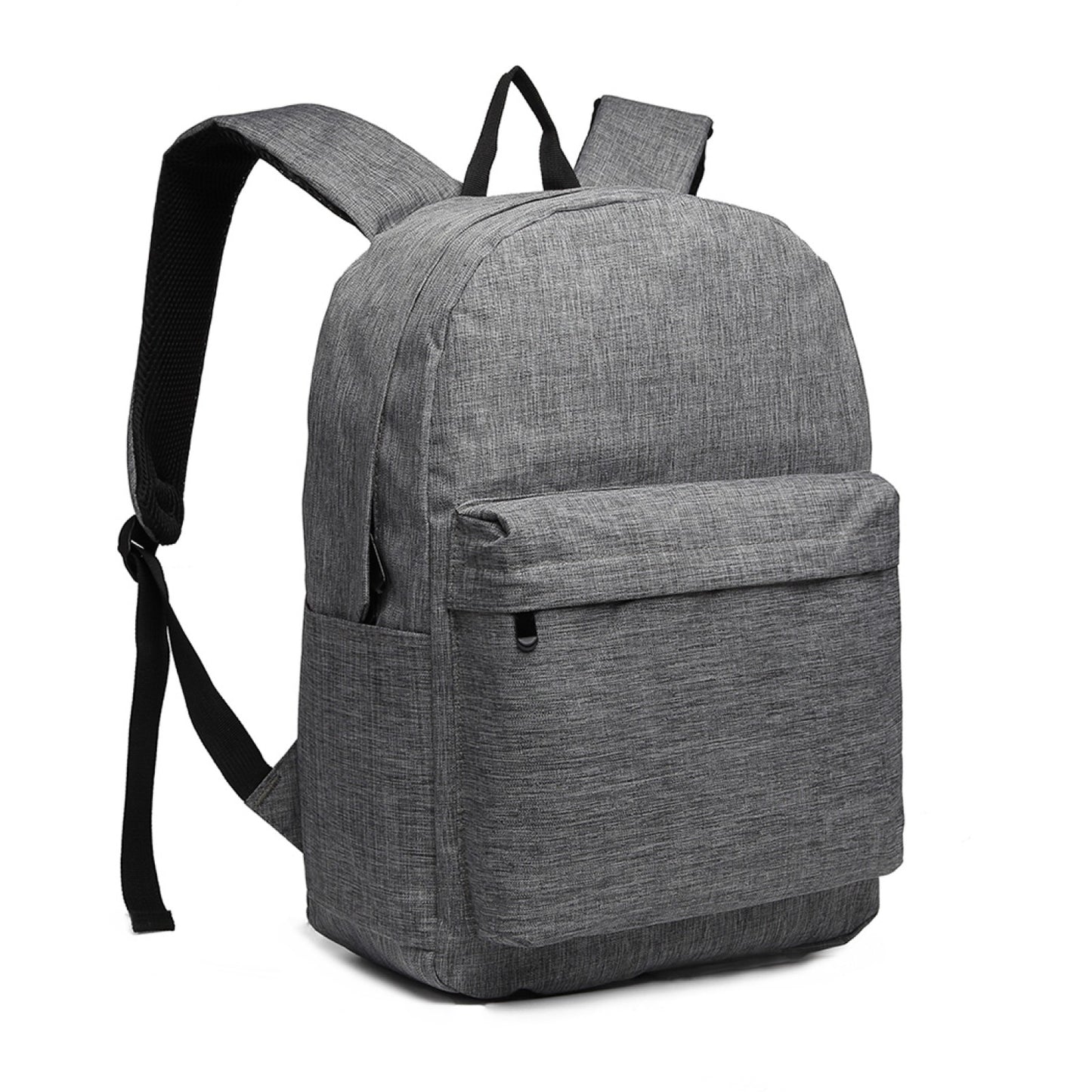Kono Durable Polyester Everyday Backpack With Sleek Design (E1930) - Grey