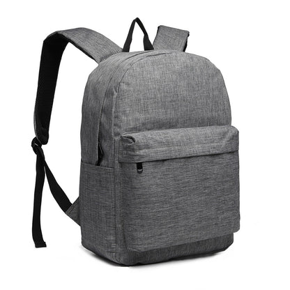 Kono Durable Polyester Everyday Backpack With Sleek Design (E1930) - Grey