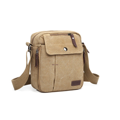 Kono Multi Pocket Cross Body Shoulder Bag (E1971) - Khaki