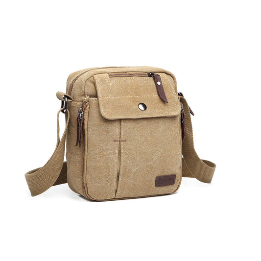 Kono Multi Pocket Cross Body Shoulder Bag (E1971) - Khaki