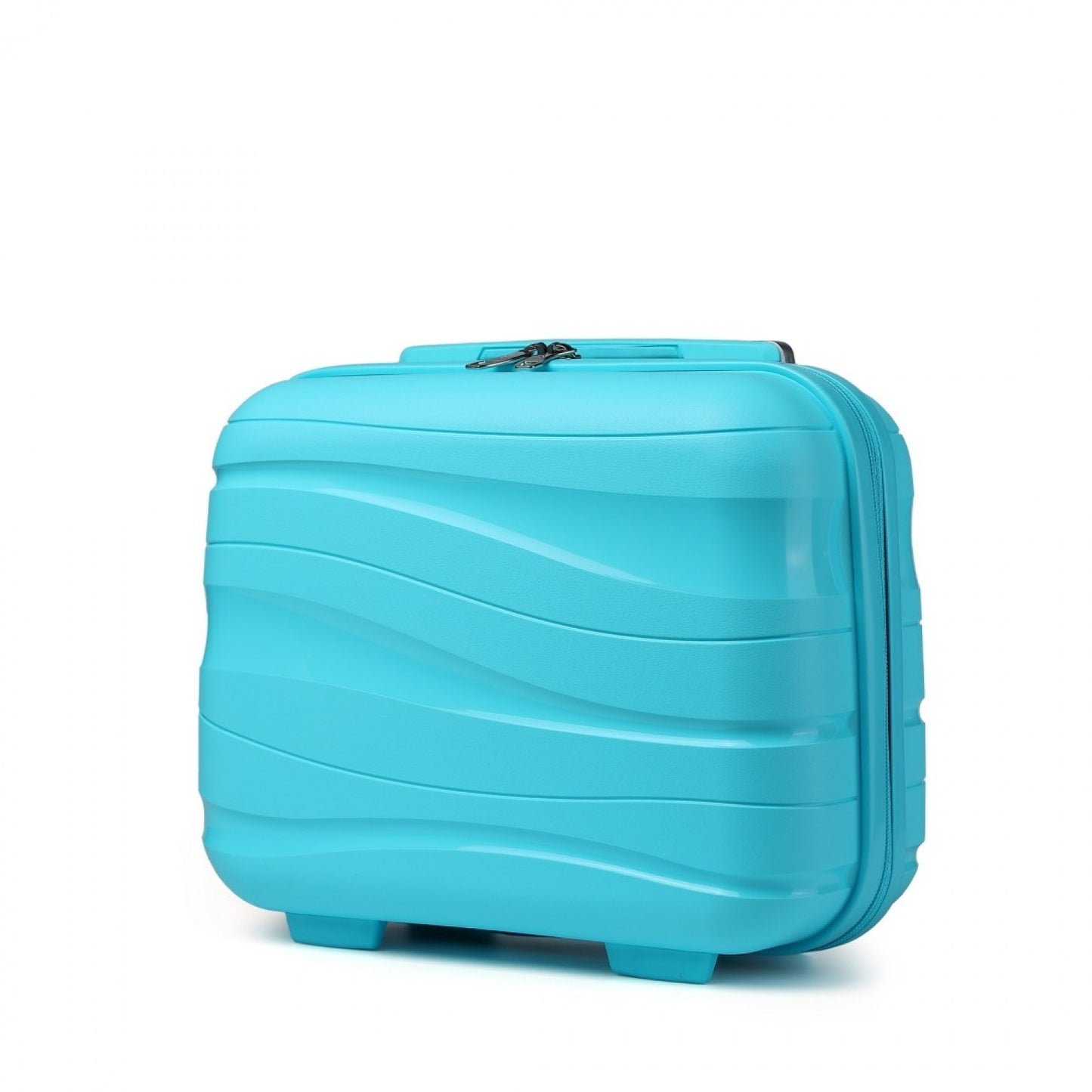 Kono Lightweight Polypropylene Hard Shell Vanity Case (K2094L) - Blue