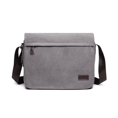 Miss Lulu Kono Classic Expanding Messenger Bag (LB1925) - Grey