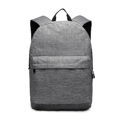 Kono Durable Polyester Everyday Backpack With Sleek Design (E1930) - Grey