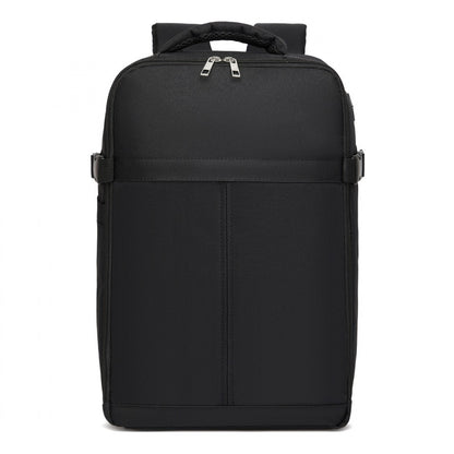 Kono Urban Smart 15L Carry-On Backpack - Black