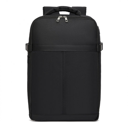 Kono Urban Smart 15L Carry-On Backpack - Black