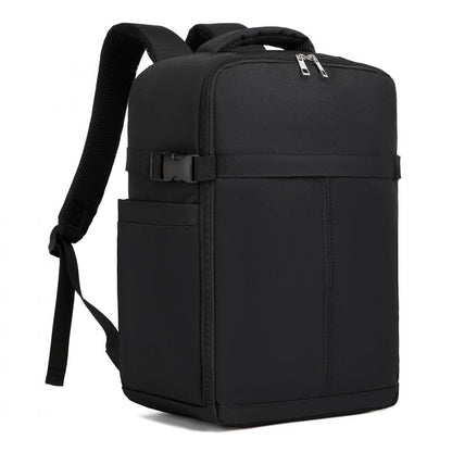 Kono Urban Smart 15L Carry-On Backpack - Black