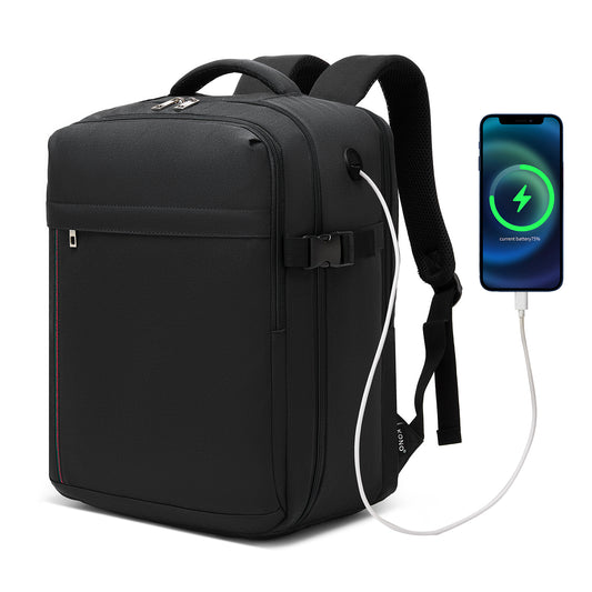 Kono 24L Personal-Item Backpack - Black