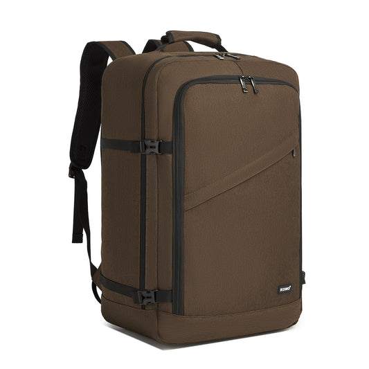 Kono 37L Large Business Travel Backpack - Brown