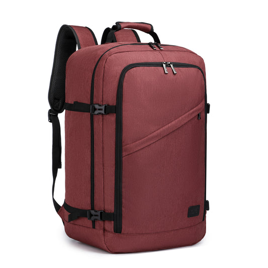 Kono 37L Large Business Travel Backpack - Burgundy