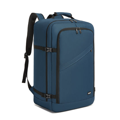 Kono 37L large navy business travel backpack front view