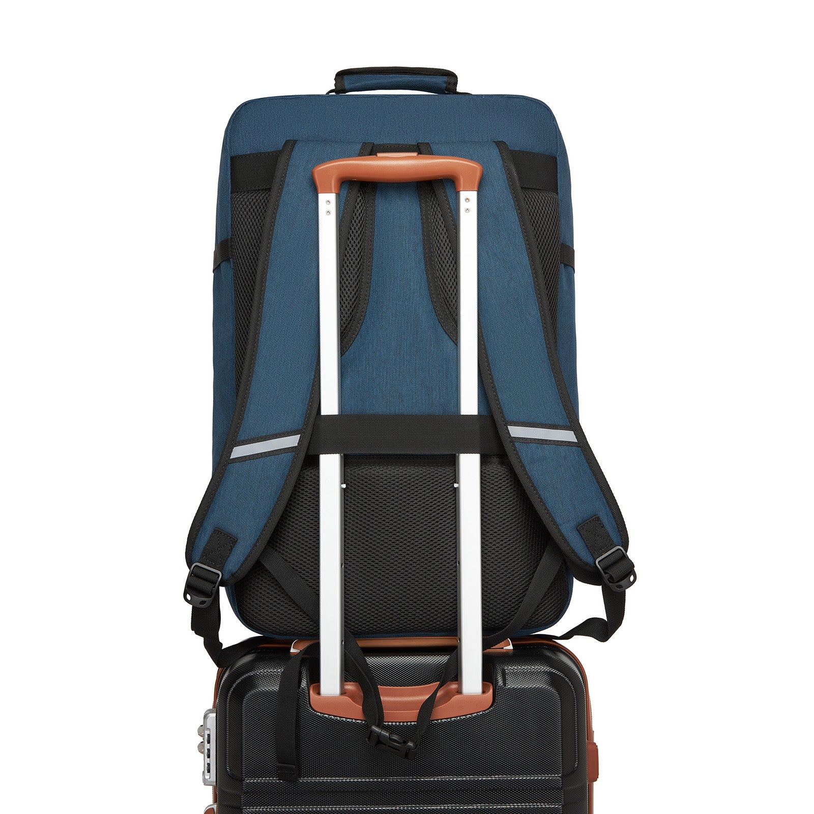 Kono 37L navy travel backpack product view