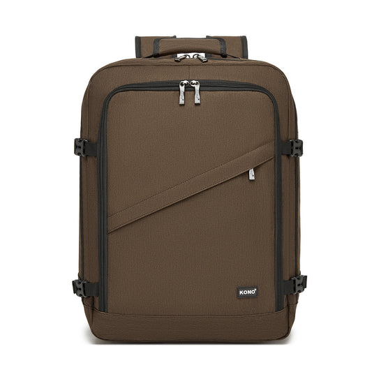 Kono medium brown travel backpack product view