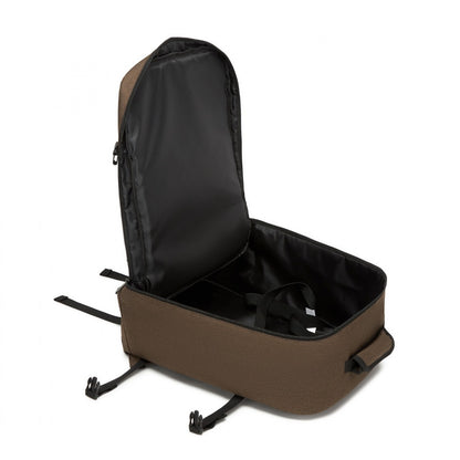 Kono medium brown travel backpack product view