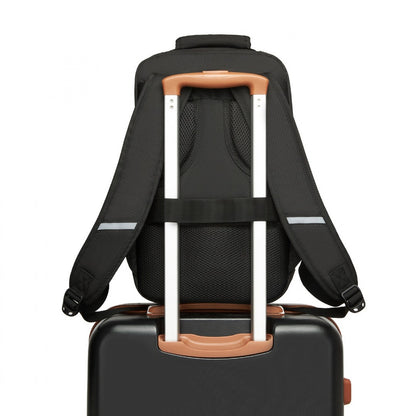 Kono black cabin backpack product view