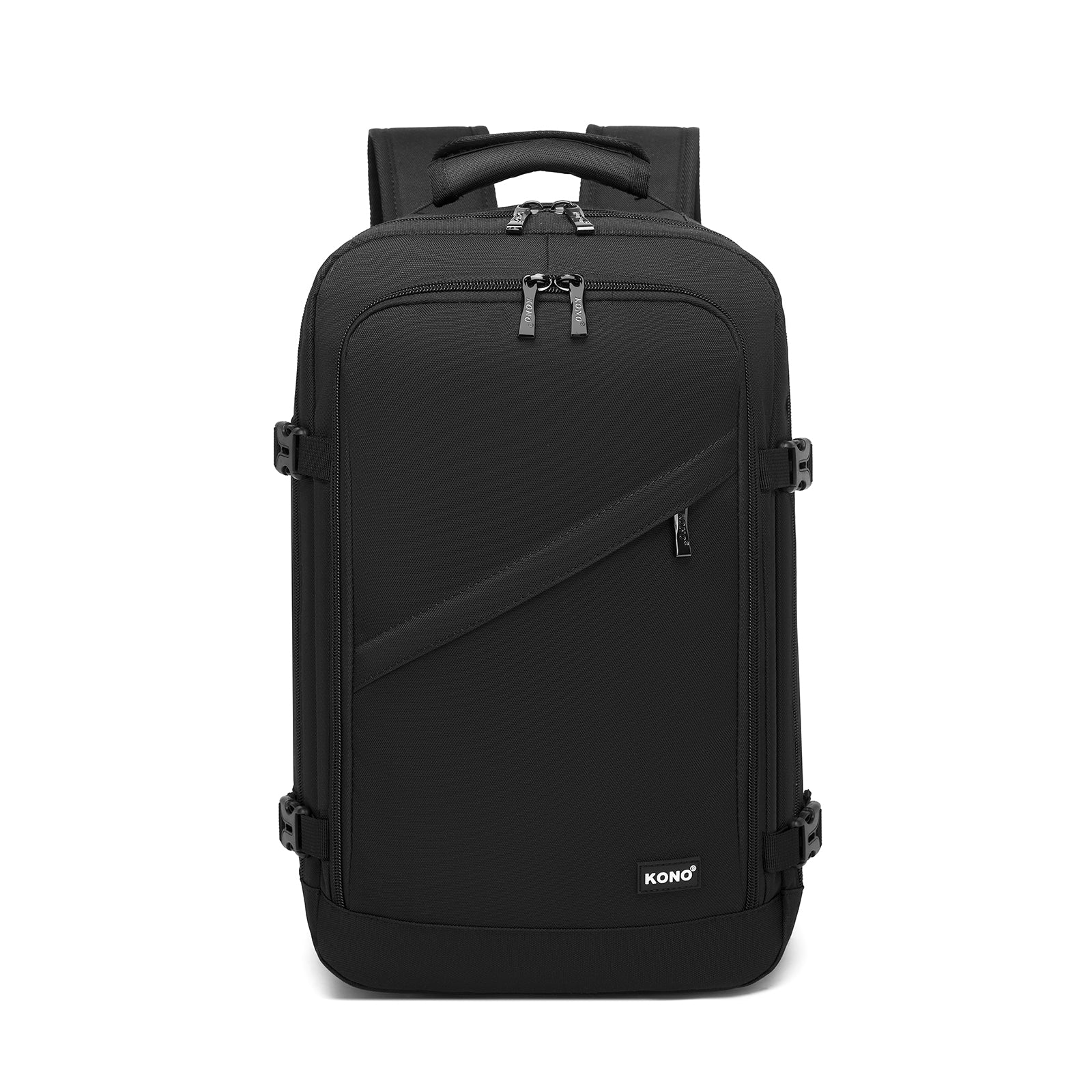 Kono black cabin backpack product view