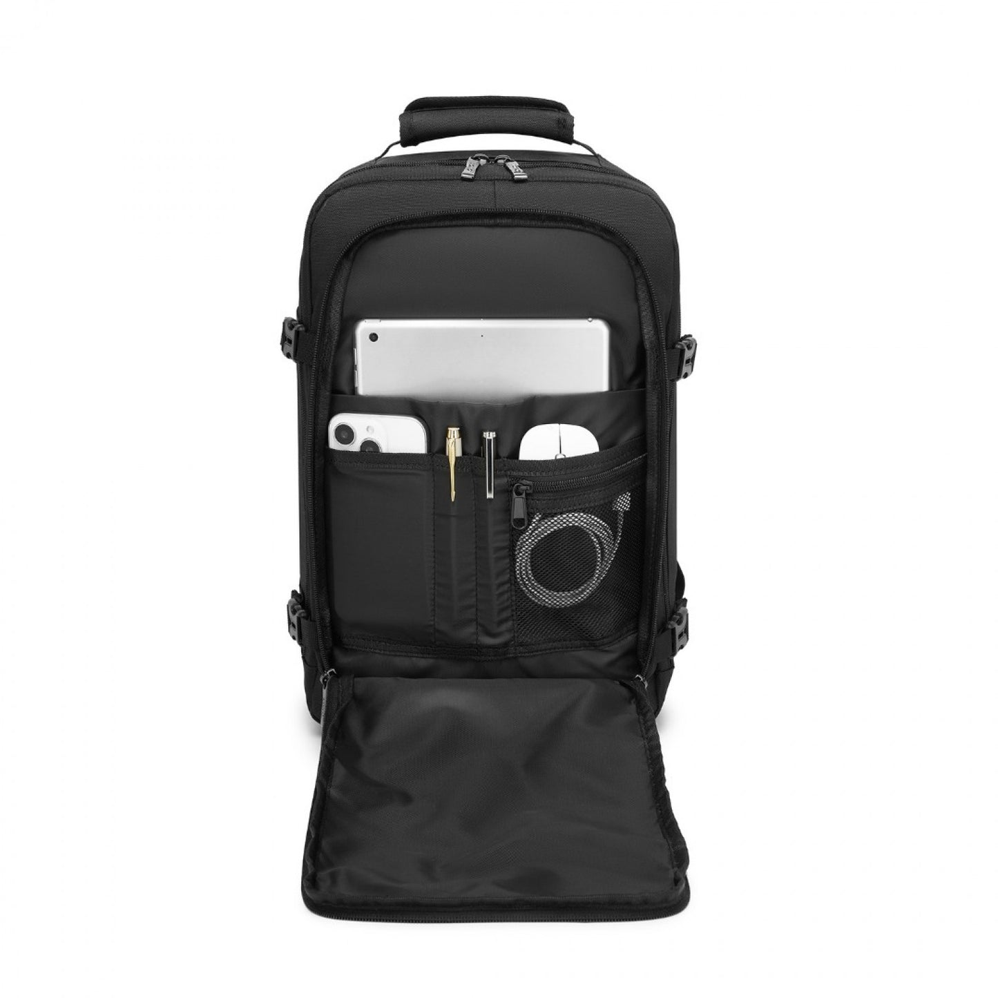 Kono black cabin backpack product view