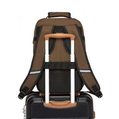 Kono brown cabin backpack product view