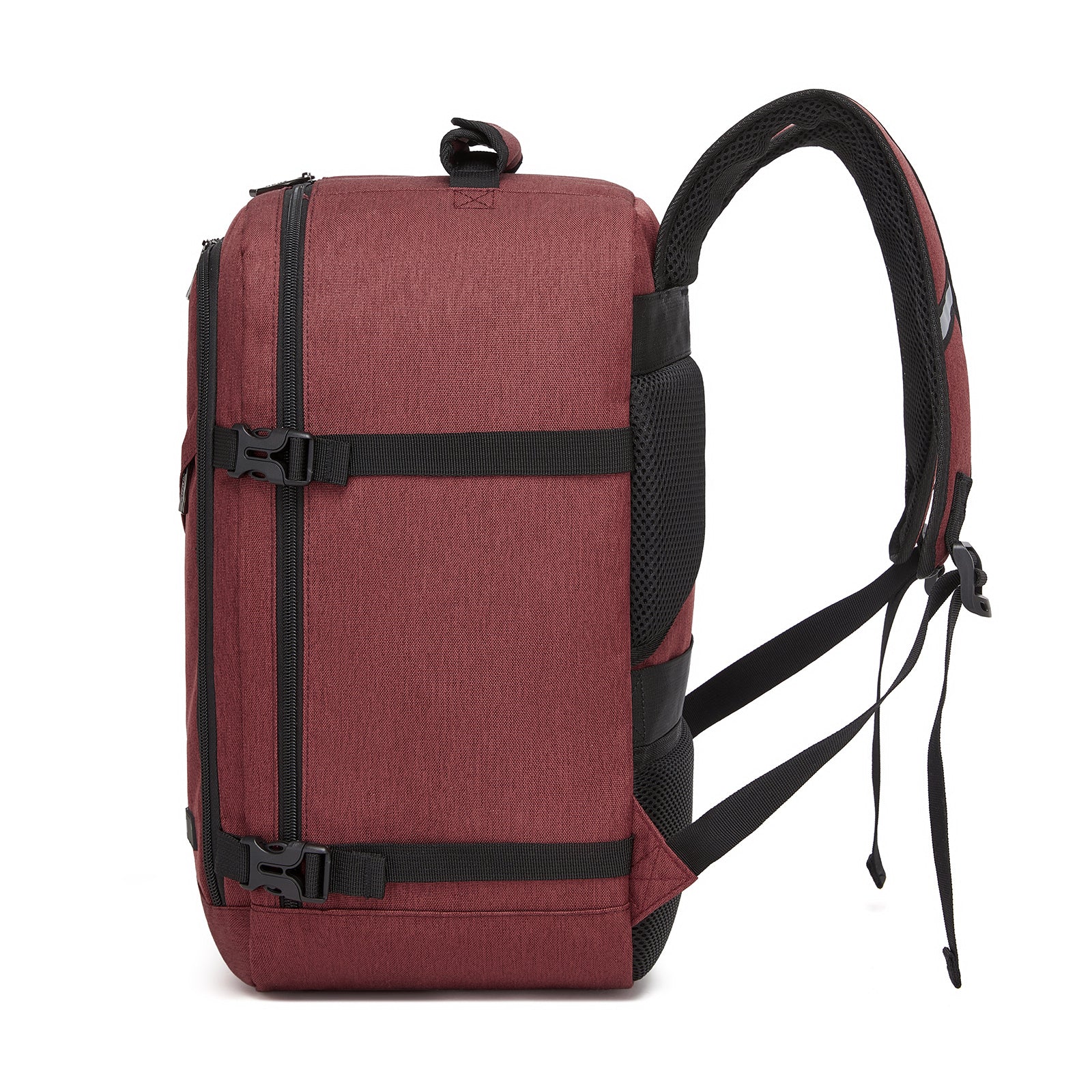 Kono burgundy cabin backpack product view