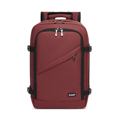 Kono burgundy cabin backpack product view