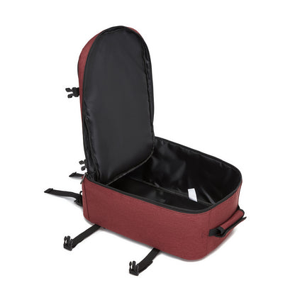Kono burgundy cabin backpack product view