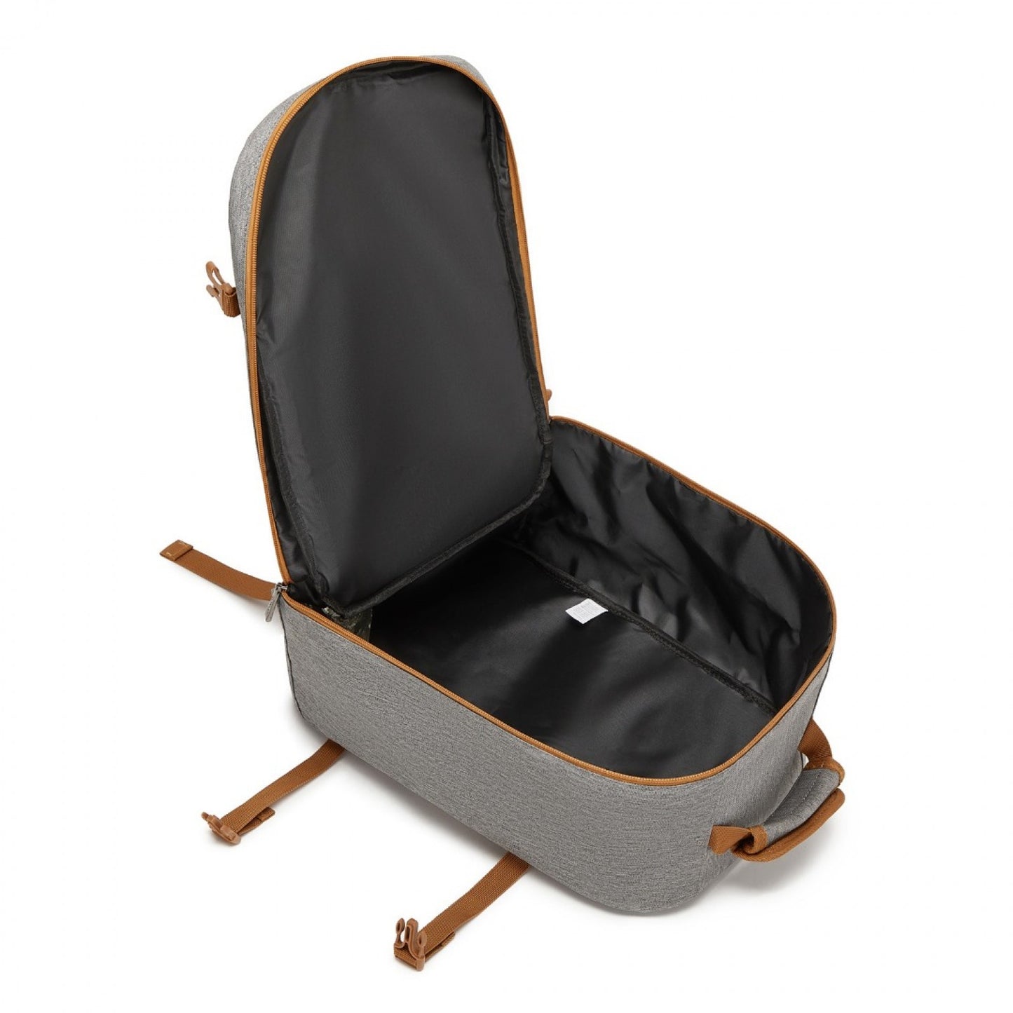 Kono grey and brown cabin backpack product view