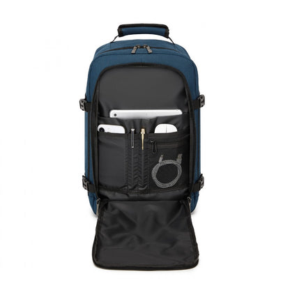 Kono navy cabin backpack product view