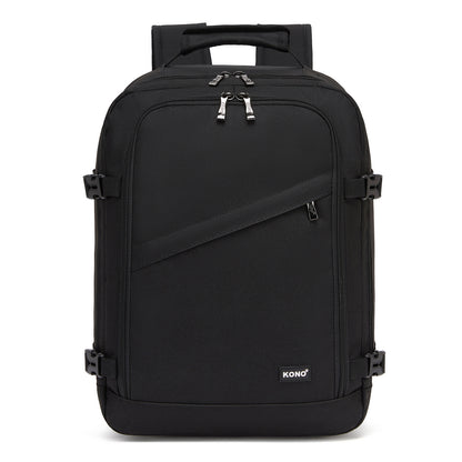 Kono black flexible cabin backpack product view