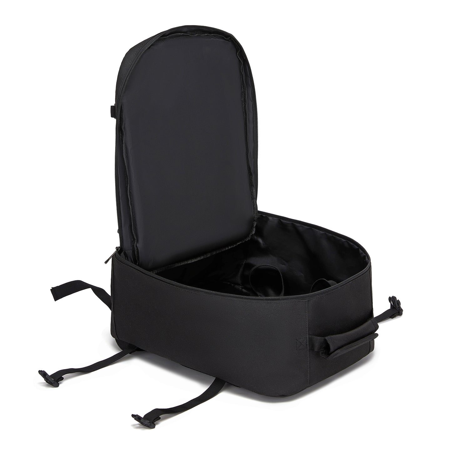 Kono black flexible cabin backpack product view