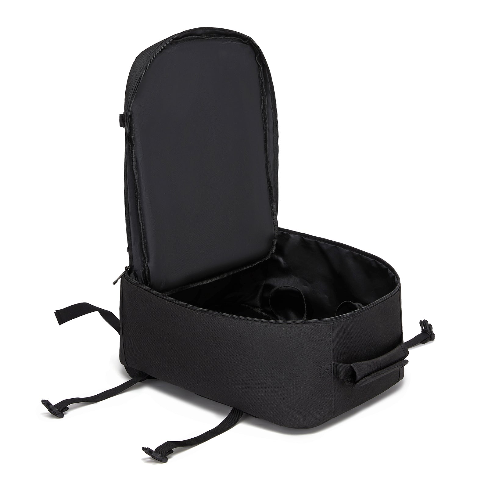 Kono black flexible cabin backpack product view