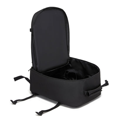 Kono black flexible cabin backpack product view
