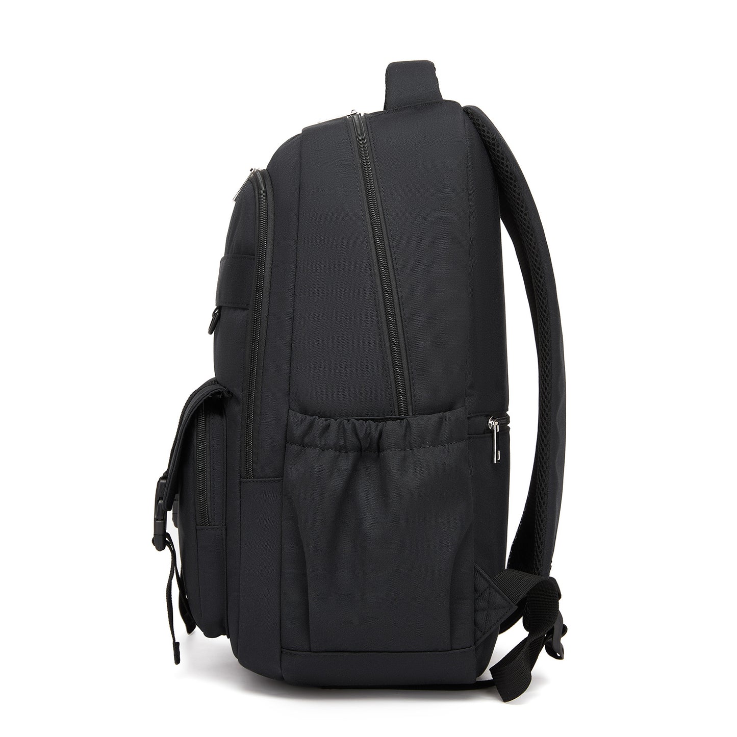 KONO Durable Water-Resistant Kids Backpack with Padded Laptop Sleeve and Multi-Pocket Organization for School (BPK2605) - Black