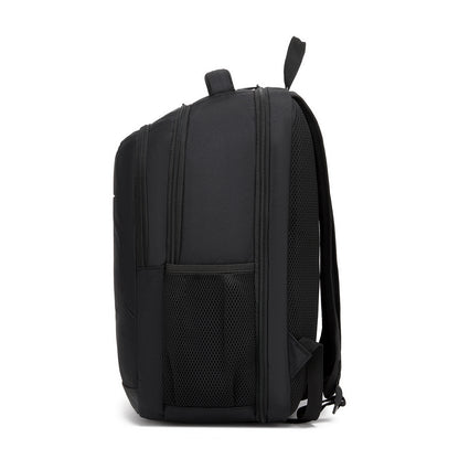 Trendy Laptop Backpack,Soft Padded,Practical,Organized Storage,Lightweight 15.6" Notebook Bag for Work, School & Travel (BPN2607) - Black