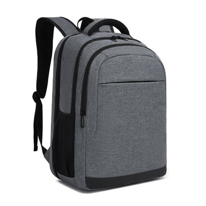 Trendy Laptop Backpack,Soft Padded,Practical,Organized Storage,Lightweight 15.6" Notebook Bag for Work, School & Travel (BPN2607) - Grey