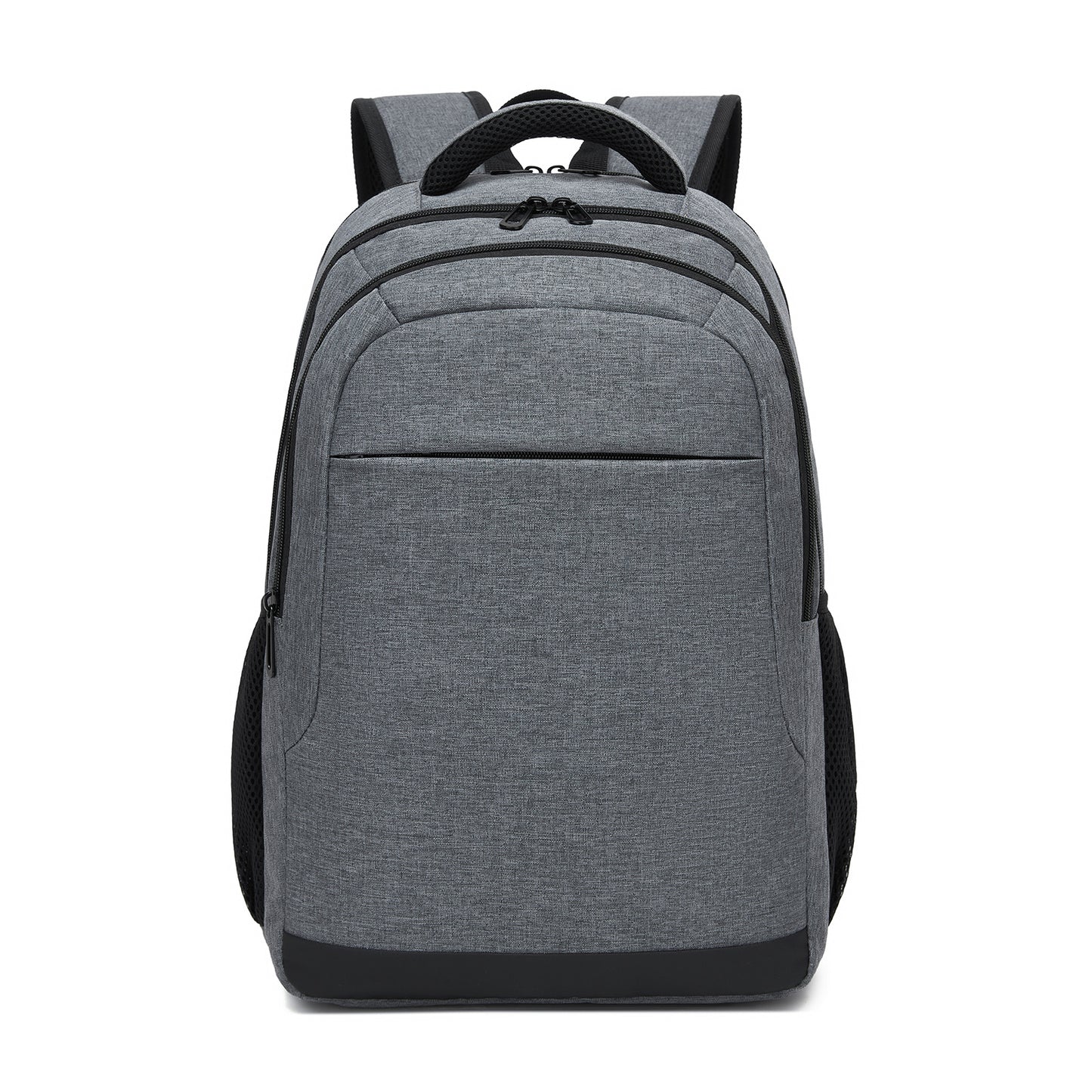 Trendy Laptop Backpack,Soft Padded,Practical,Organized Storage,Lightweight 15.6" Notebook Bag for Work, School & Travel (BPN2607) - Grey