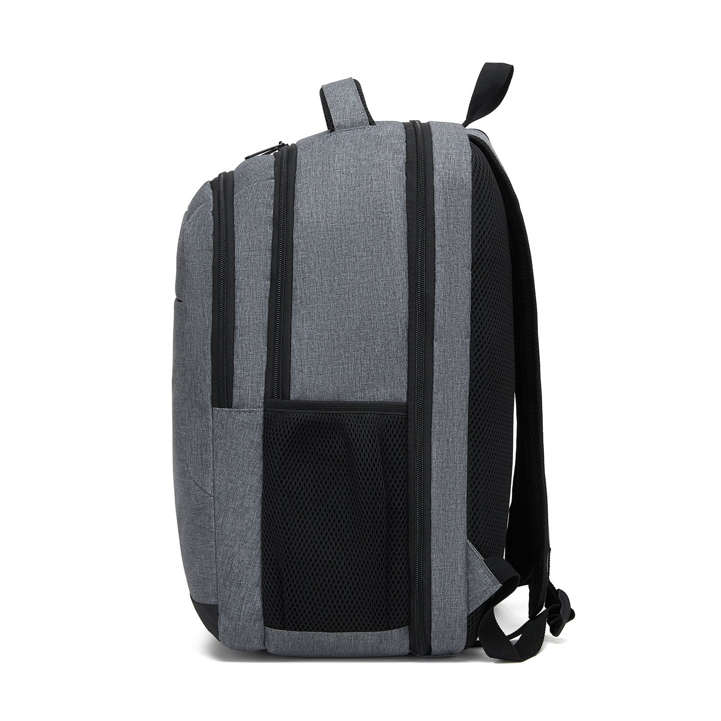 Trendy Laptop Backpack,Soft Padded,Practical,Organized Storage,Lightweight 15.6" Notebook Bag for Work, School & Travel (BPN2607) - Grey
