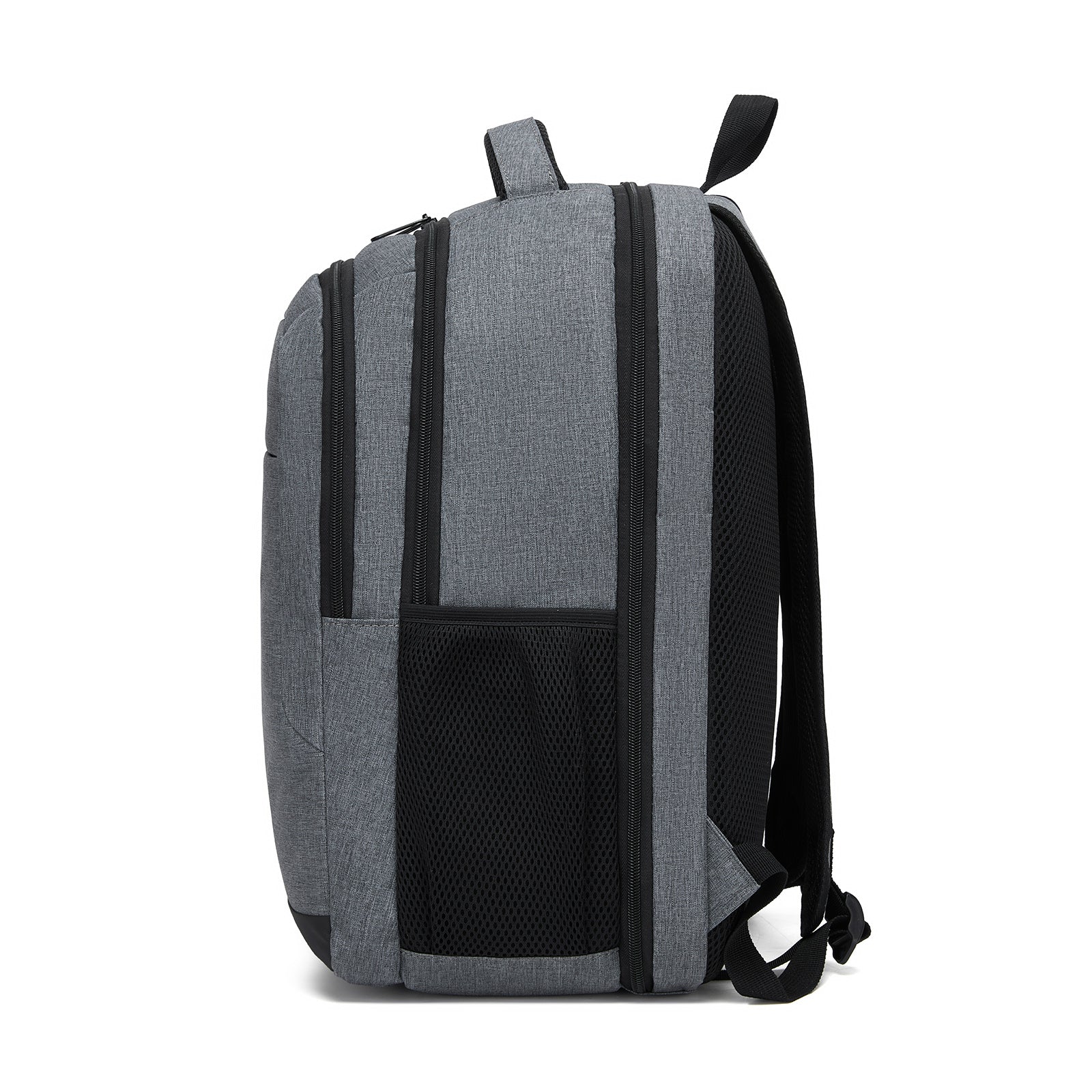 Trendy Laptop Backpack,Soft Padded,Practical,Organized Storage,Lightweight 15.6" Notebook Bag for Work, School & Travel (BPN2607) - Grey