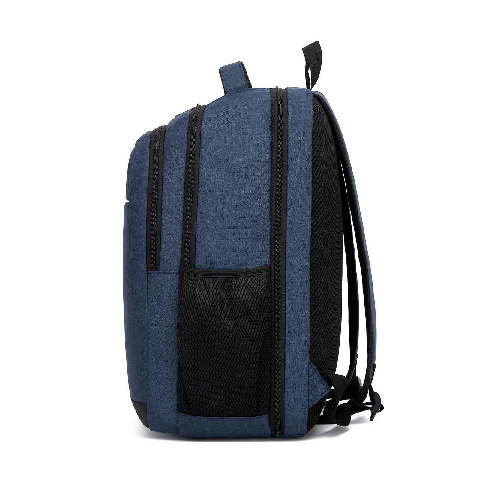 Trendy Laptop Backpack,Soft Padded,Practical,Organized Storage,Lightweight 15.6" Notebook Bag for Work, School & Travel (BPN2607) - Navy