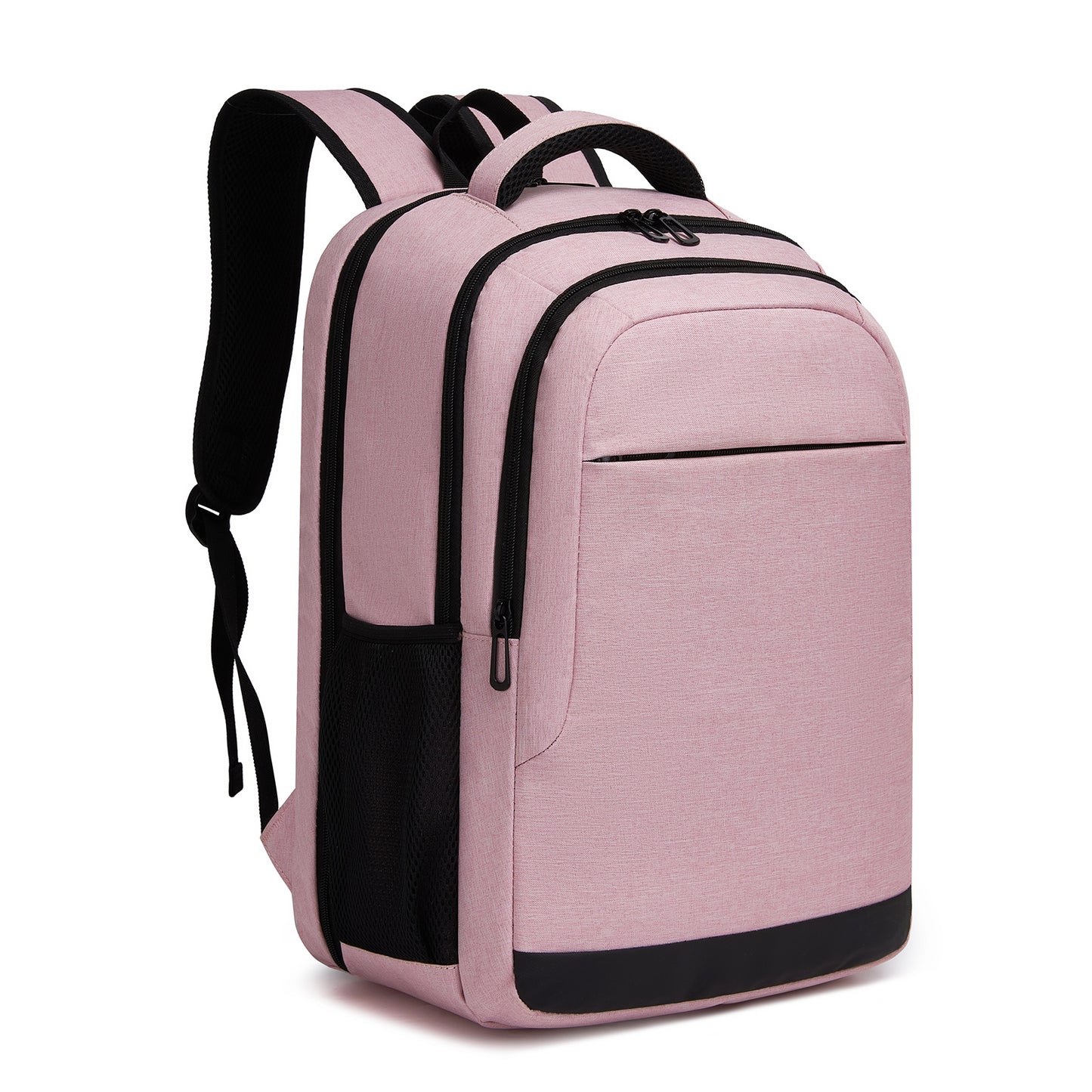 Trendy Laptop Backpack,Soft Padded,Practical,Organized Storage,Lightweight 15.6" Notebook Bag for Work, School & Travel (BPN2607) - Pink
