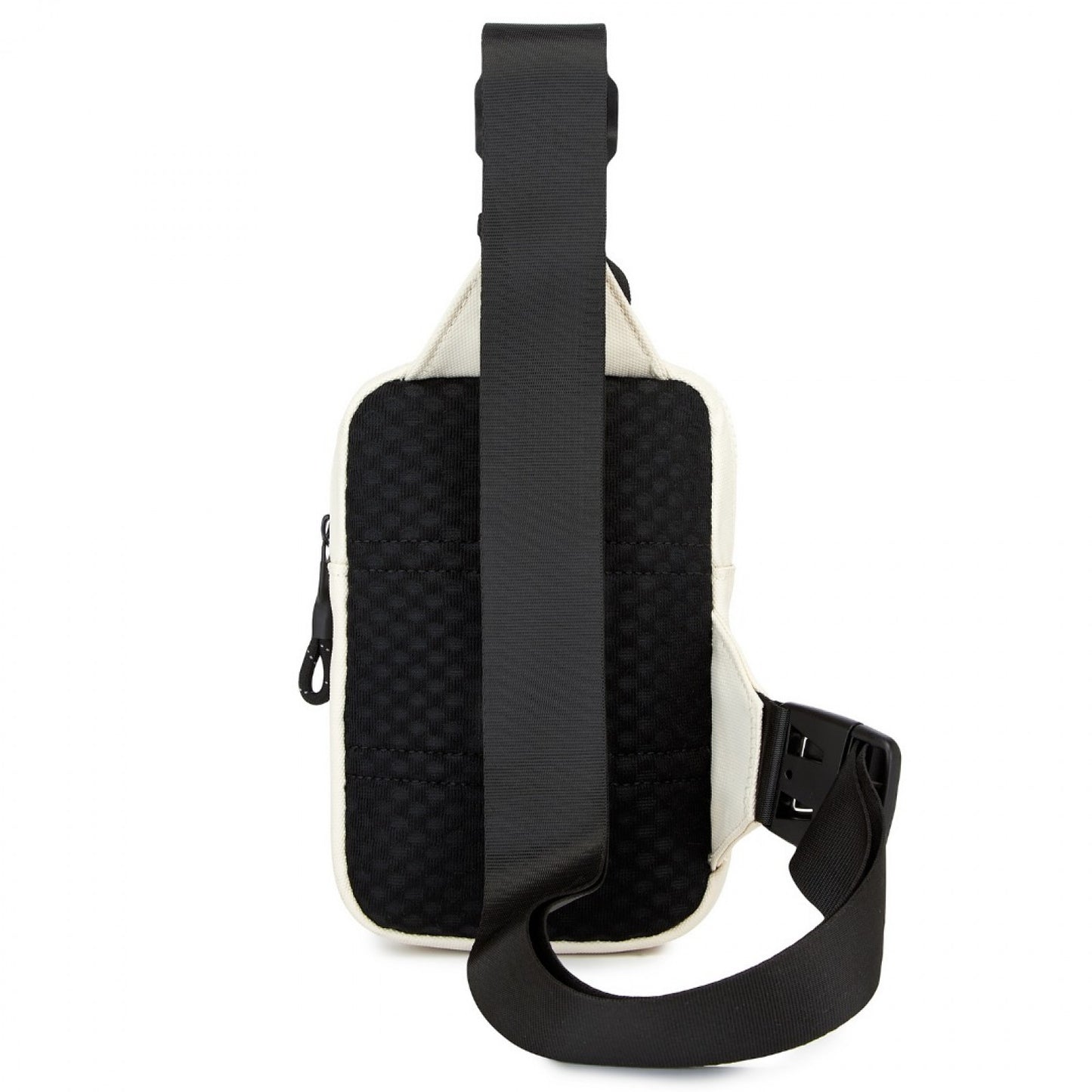 Kono Lightweight Crossbody Sling Bag with Adjustable Strap Multiple Pockets for Travel and Everyday Use (CEK2445) - Beige