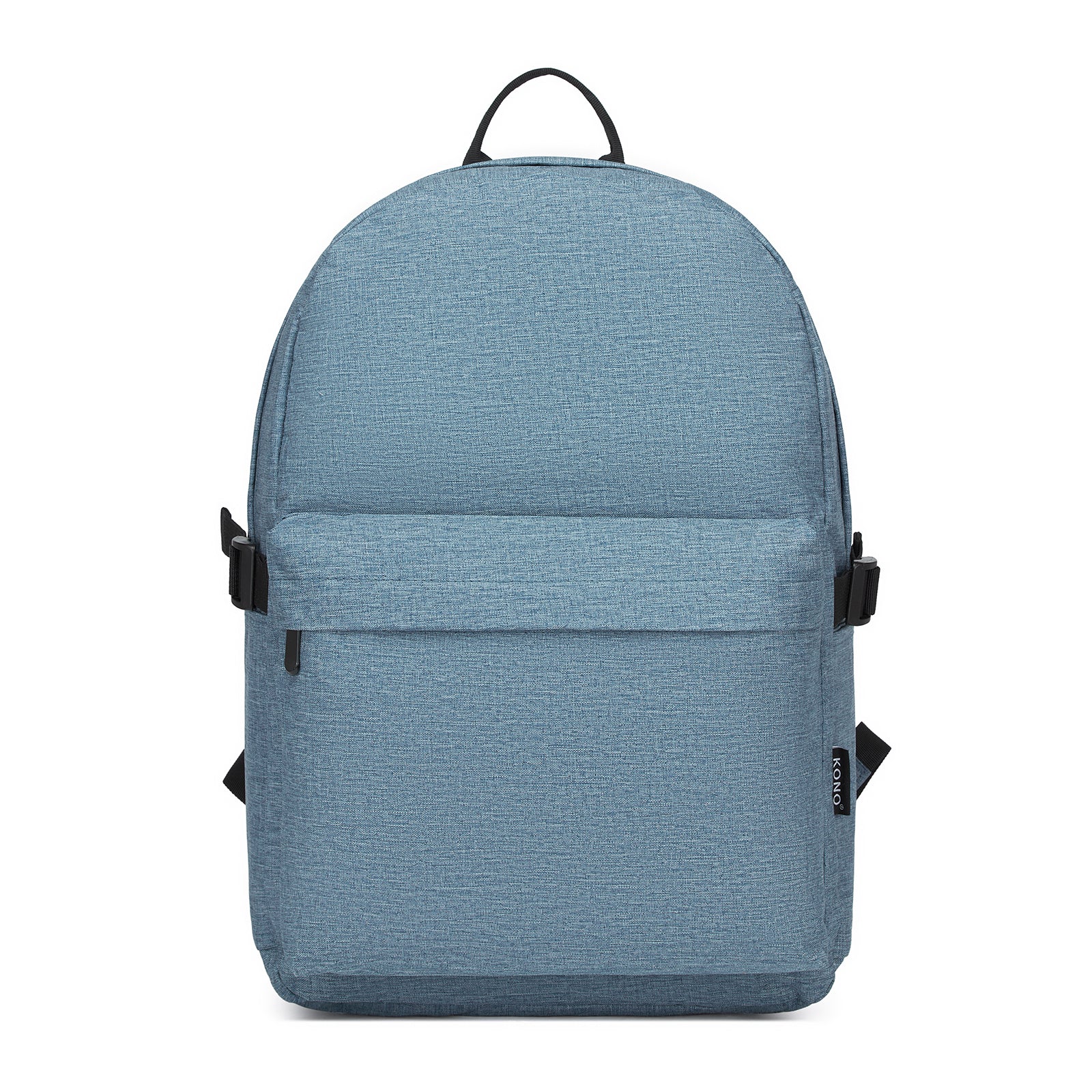 Kono Durable Polyester Everyday Backpack With Sleek Design (E1930) - Blue