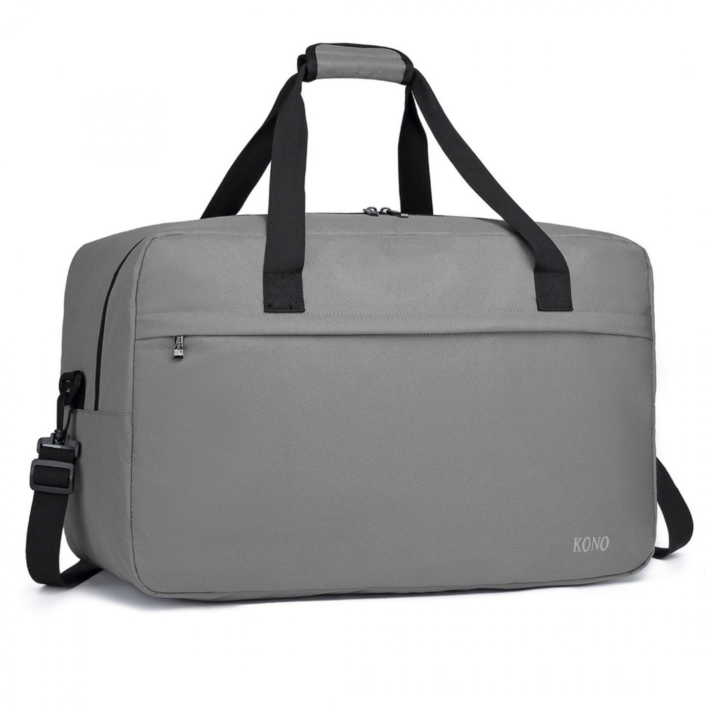 Kono Lightweight Multi Purpose Unisex Sports Travel Duffel Bag (E1960L) - Grey
