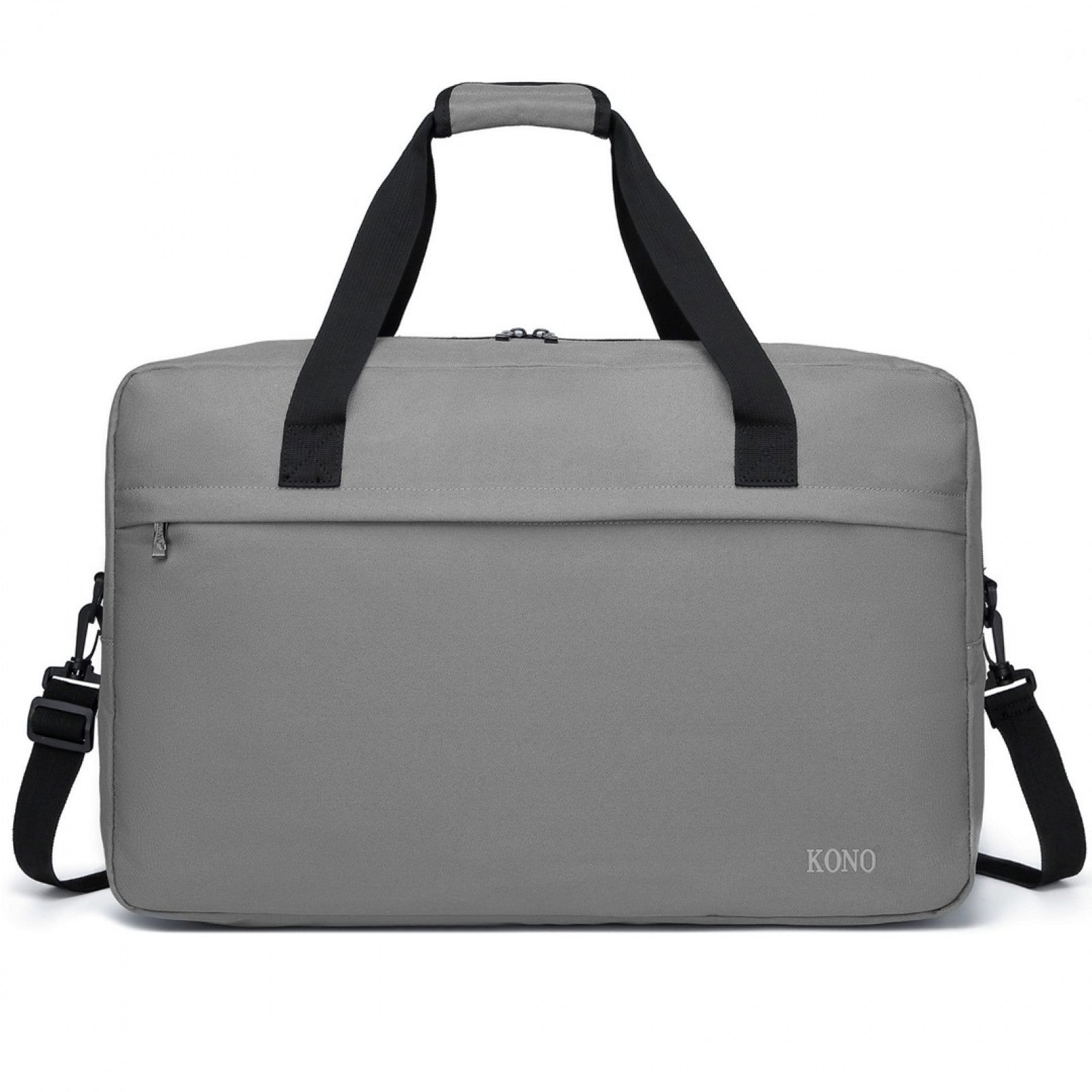 Kono Lightweight Multi Purpose Unisex Sports Travel Duffel Bag (E1960L) - Grey