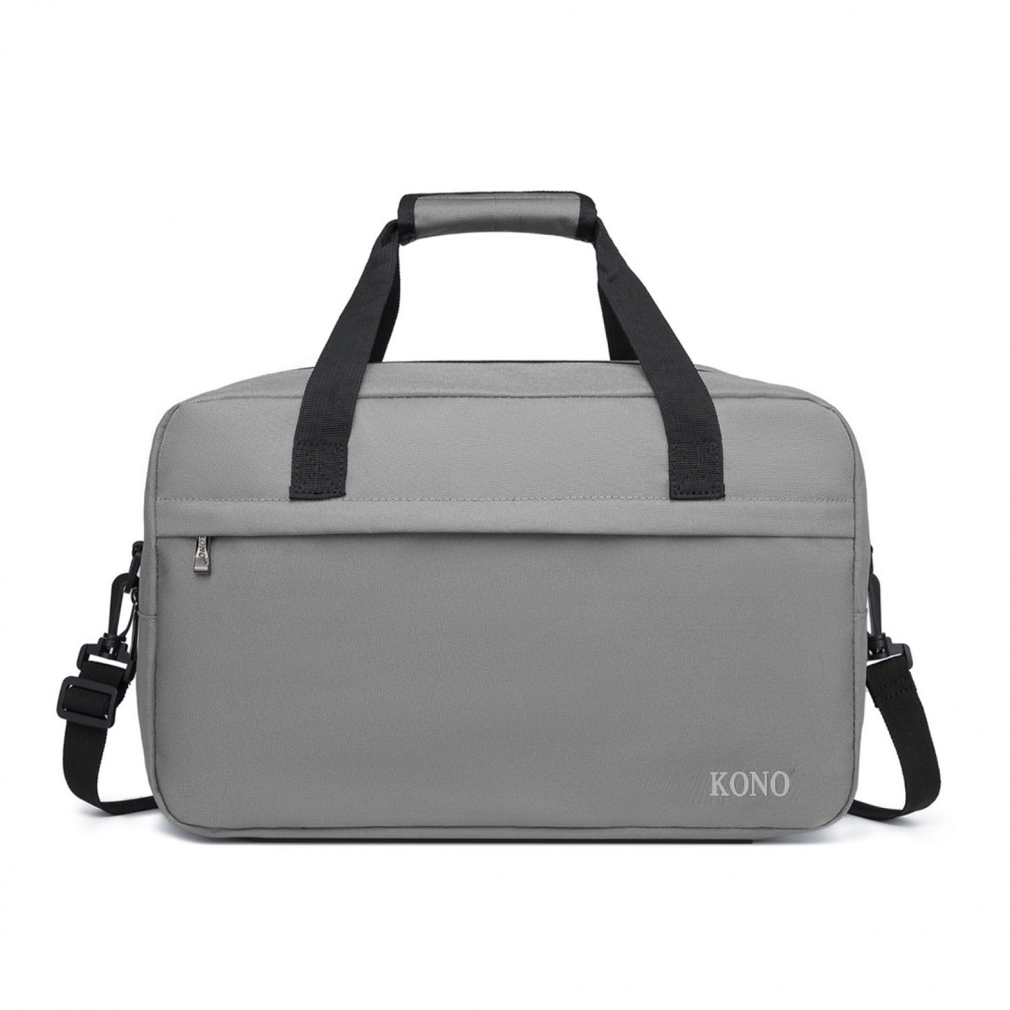 Kono Lightweight Multi Purpose Unisex Sports Travel Duffel Bag (E1960M) - Grey